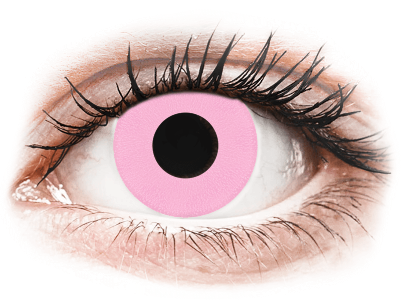 CRAZY LENS - Barbie Pink - giornaliere correttive (2 lenti) - Lenti a contatto colorate
