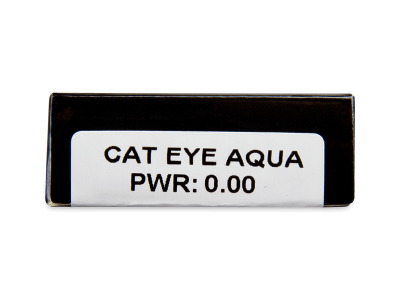 CRAZY LENS - Cat Eye Aqua - giornaliere non correttive (2 lenti) - Caratteristiche generali