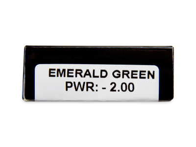 CRAZY LENS - Emerald Green - giornaliere correttive (2 lenti) - Caratteristiche generali