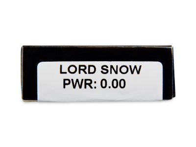 CRAZY LENS - Lord Snow - giornaliere non correttive (2 lenti) - Caratteristiche generali