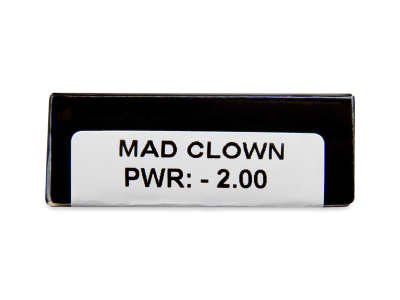CRAZY LENS - Mad Clown - giornaliere correttive (2 lenti) - Caratteristiche generali