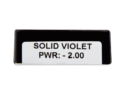 CRAZY LENS - Solid Violet - giornaliere correttive (2 lenti) - Caratteristiche generali