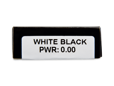 CRAZY LENS - White Black - giornaliere non correttive (2 lenti) - Caratteristiche generali