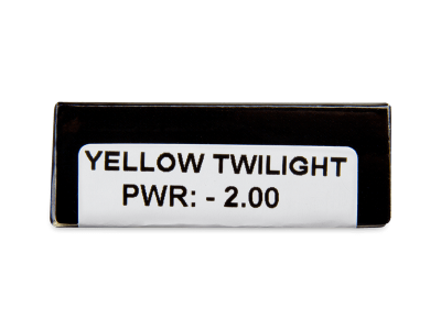 CRAZY LENS - Yellow Twilight - giornaliere correttive (2 lenti) - Caratteristiche generali