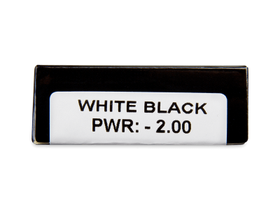 CRAZY LENS - White Black - giornaliere correttive (2 lenti) - Caratteristiche generali