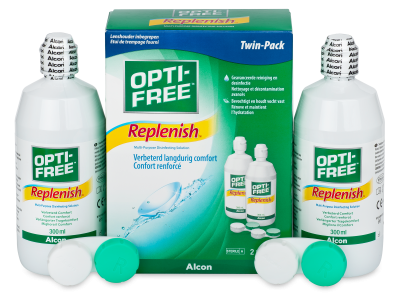 Soluzione OPTI-FREE RepleniSH 2 x 300 ml  - Economy duo pack- solution