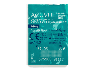 Acuvue Oasys 1-Day with Hydraluxe (30 lenti) - Blister della lente