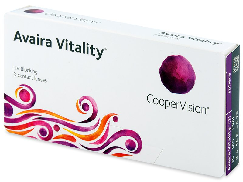 Avaira Vitality (3 lenti) - Contact lenses