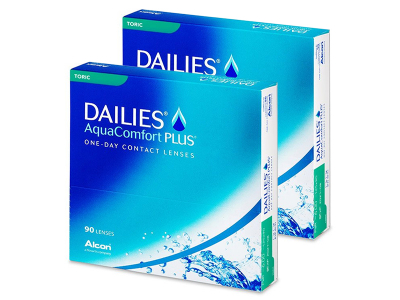 Dailies AquaComfort Plus Toric (180 lenti) - Lenti a contatto giornaliere