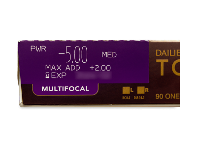Dailies TOTAL1 Multifocal (90 lenti) - Caratteristiche generali