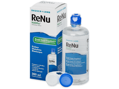 Soluzione ReNu MultiPlus 360 ml - Precedente e nuovo design