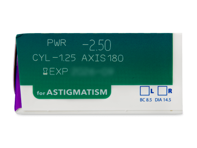 Precision1 for Astigmatism (90 lenti) - Caratteristiche generali