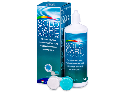 Soluzione SoloCare Aqua 360 ml - Precedente e nuovo design