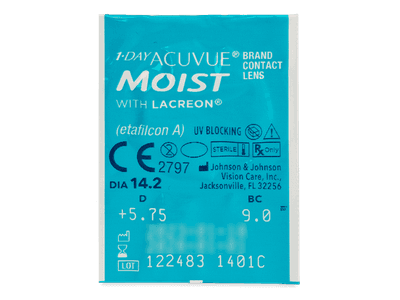 1 Day Acuvue Moist (30 lenti) - Blister della lente