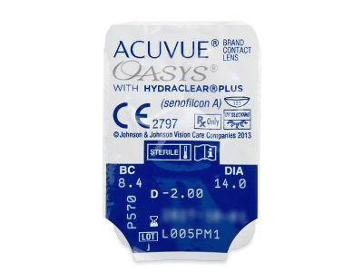 Acuvue Oasys (6 lenti) - Blister della lente