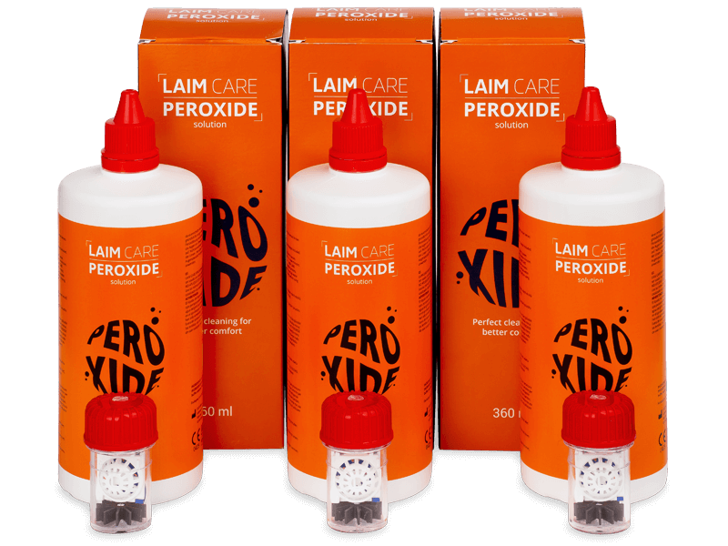 Soluzione Laim-Care Peroxide 3x 360 ml  - Economy 3-pack - solution