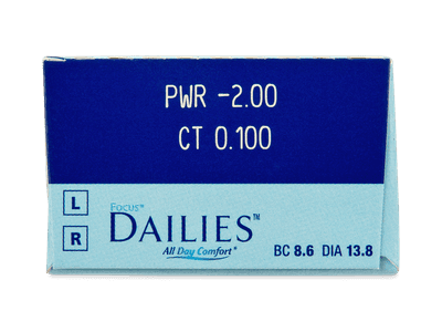 Focus Dailies All Day Comfort (30 lenti) - Caratteristiche generali