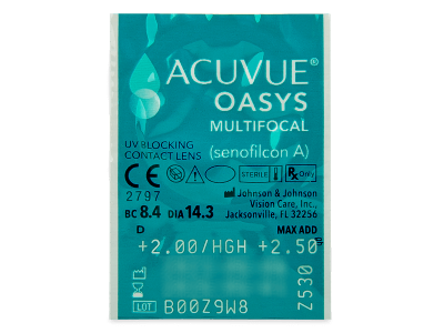 Acuvue Oasys Multifocal (6 lenti) - Blister della lente