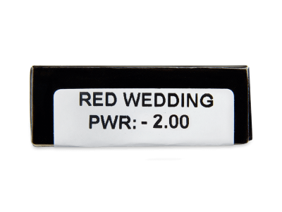 CRAZY LENS - Red Wedding - giornaliere correttive (2 lenti) - Caratteristiche generali