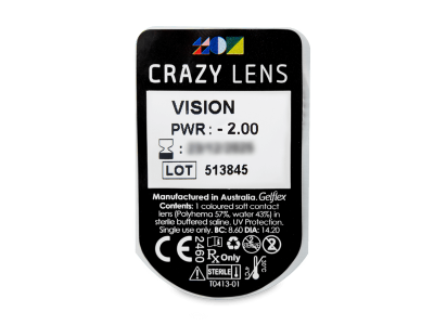 CRAZY LENS - Vision - giornaliere correttive (2 lenti) - Blister della lente