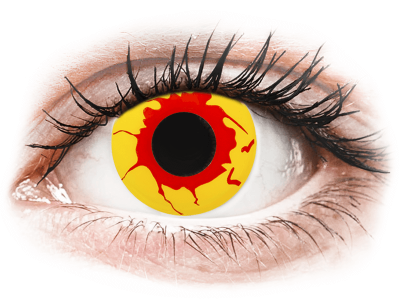 ColourVUE Crazy Lens - Reignfire - non correttive (2 lenti) - Lenti a contatto colorate