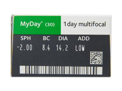 MyDay daily disposable multifocal (30 lenti) - Caratteristiche generali