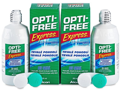 Soluzione OPTI-FREE Express 2 x 355 ml  - Precedente e nuovo design