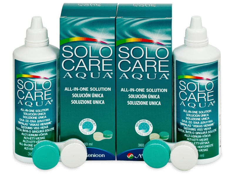 Soluzione SoloCare Aqua 2 x 360ml  - Economy duo pack - solution