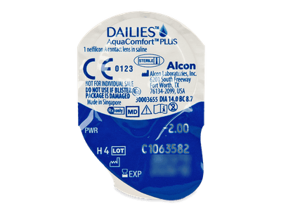Dailies AquaComfort Plus (90 lenti) - Blister della lente