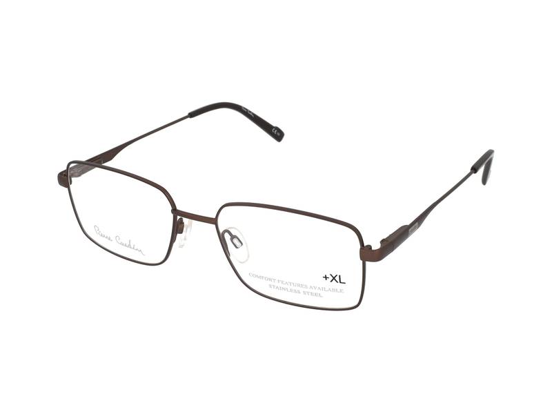 Occhiali Da Vista Uomo Pierre Cardin P.C. 6888 - Montatura In Acciaio Colore Rutenio Nero, 55/18/145