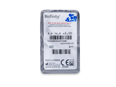 Biofinity (6 lenti) - Blister della lente