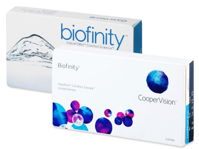 Biofinity (6 lenti) - Precedente e nuovo design
