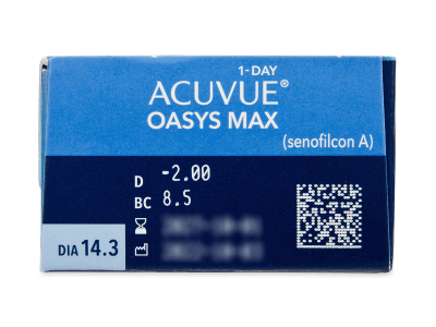 Acuvue Oasys Max 1-Day (30 lenti) - Caratteristiche generali