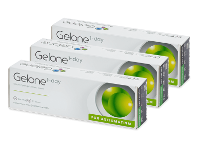 Gelone 1-day for Astigmatism (90 lenti) (90 lenti) - Lenti a contatto toriche