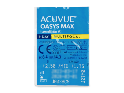 Acuvue Oasys Max 1-Day Multifocal (90 lenti) - Blister della lente