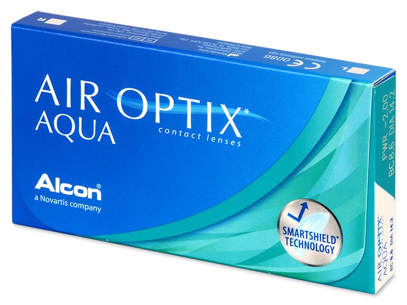 Air Optix Aqua (6 lenti) - Lenti a contatto mensili