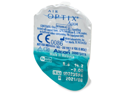Air Optix Aqua (6 lenti) - Blister della lente