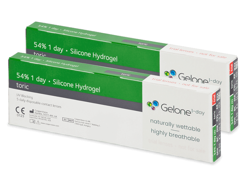 Gelone 1-day for Astigmatism (5 paia di lenti) - Lenti a contatto toriche