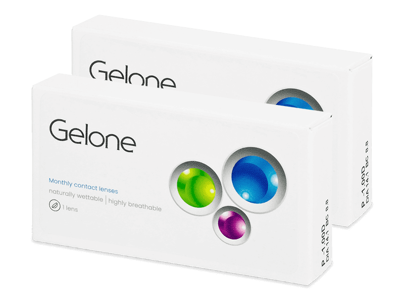 Gelone Monthly (1+1 lenti) - Lenti a contatto mensili