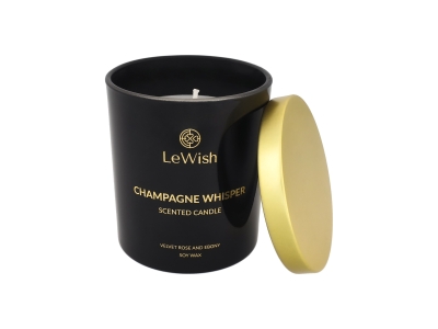 Candela profumata LeWish - Champagne Whisper 