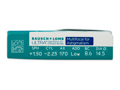 Bausch + Lomb ULTRA Multifocal for Astigmatism (6 lenti) - Caratteristiche generali