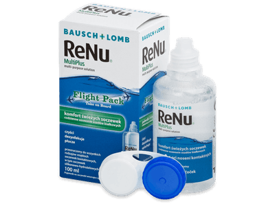 Soluzione ReNu Multiplus Flight Pack 100 ml - Soluzione unica