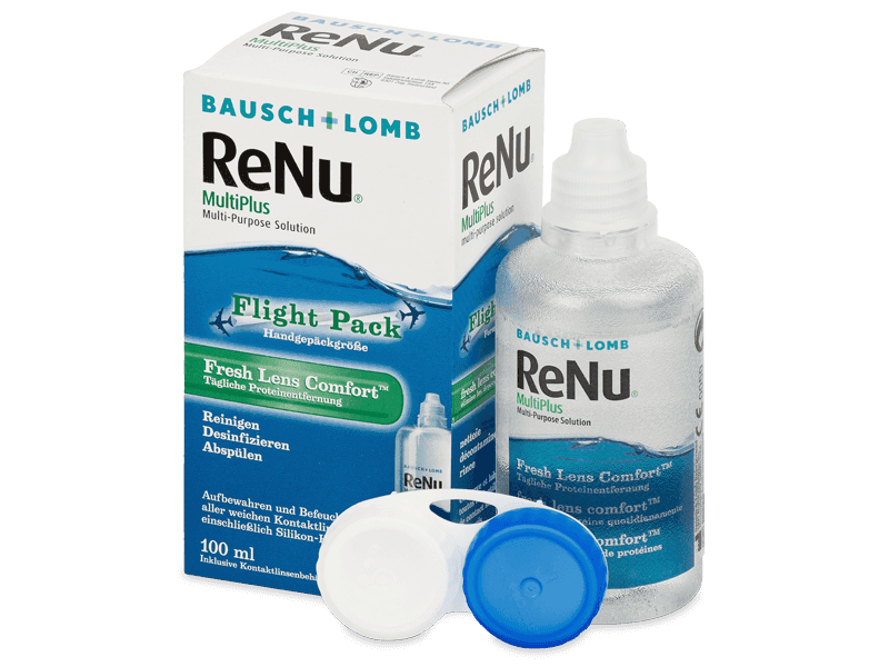 Soluzione ReNu Multiplus Flight Pack 100 ml - Soluzione unica
