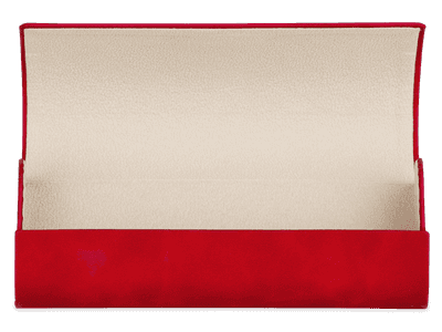Custodia per occhiali TL003 - rossa 