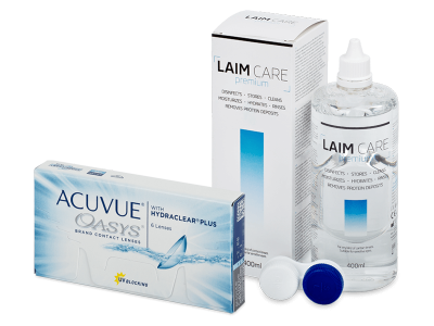Acuvue Oasys (6 lenti) + soluzione Laim-Care 400 ml
