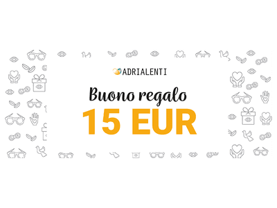 Buono regalo per il valore di 15 €