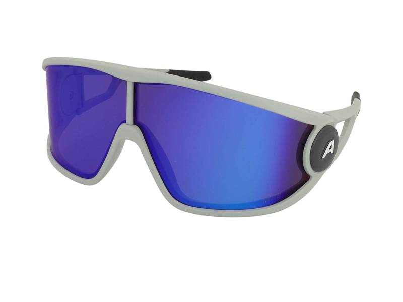 Alpina Legend Q-Lite Smoke Grey Matt/Blue Mirror 