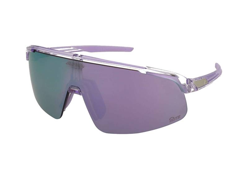 Alpina Turbo Pro S Q-Lite Lilac Transparent Gloss/Purple Mirror 