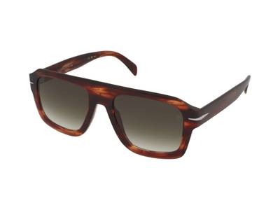 Lunettes De Soleil David Beckham DB 7127/S 807 - Noir Classique Pour Homme - Monture 54/19/150 - Neuf Avec étiquettes
