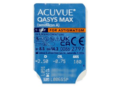 Acuvue Oasys Max 1-Day for Astigmatism (30 lenti) - Blister della lente